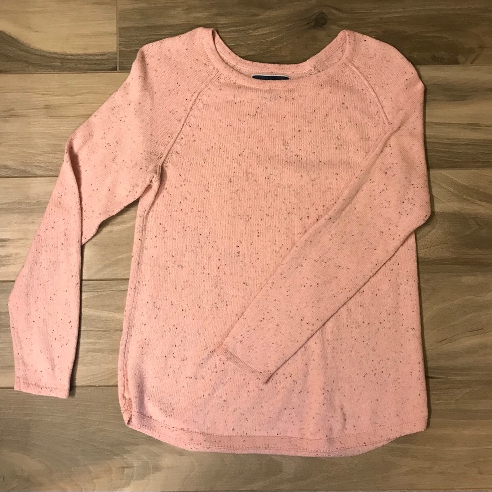 COPY - NEW Karen Scott pink marbled sweater!